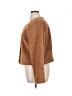 Ann Taylor 100% Polyester Brown Faux Fur Jacket Size XL - photo 5