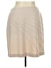 Inclinations Solid Ivory Tan Formal Skirt Size 12 Petite - photo 1