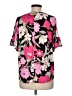 Haptics Floral Pink Short Sleeve T-Shirt Size M - photo 2