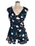 Unbranded Tropical Teal Romper Size L (estimated) - photo 1