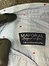 Mayoral 100% Cotton Hearts Blue Long Sleeve Button-Down Shirt 18-24 MO / 24 MO - photo 3