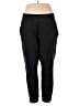Ascend Solid Black Active Pants Size XL - photo 1
