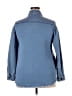 Unbranded Blue Long Sleeve Button-Down Shirt Size XXL (estimated) - photo 2