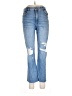 DL1961 Hearts Blue Jeans Size 31 waist - photo 1