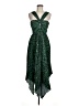 Saylor 100% Polyester Stars Green Cocktail Dress Size M - photo 1