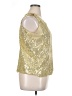 Assorted Brands Polka Dots Gold Sleeveless Blouse Size XL (estimated) - photo 4