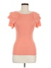 Express Orange Short Sleeve Top Size M - photo 1