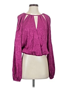 Veronica Beard Long Sleeve Silk Top