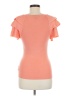 Express Orange Short Sleeve Top Size M - photo 2