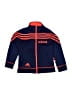 Adidas 100% Polyester Stripes Blue Track Jacket Size 4T - photo 1