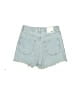 Zara Blue Denim Shorts Size 4 - photo 2