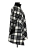 Per Se By Carlisle Plaid Black Ivory Turtleneck Sweater Size 8 - photo 4