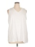 Lands' End White Sleeveless Top Size 2X - photo 1