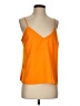 A New Day 100% Polyester Orange Sleeveless Blouse Size S - photo 1