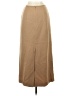 Unbranded 100% Wool Solid Tan Wool Skirt Size XS (estimated) - photo 2