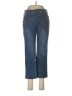 NYDJ Chevron-herringbone Blue Jeans Size 8 - photo 1
