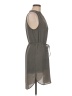 H&M 100% Polyester Gray Casual Dress Size 8 - photo 4