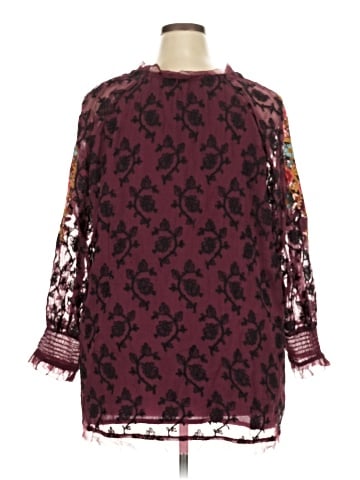 Sundance 3/4 Sleeve Blouse (view 2)