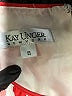 Kay Unger Hearts Red Cocktail Dress Size 8 - photo 7