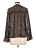 Who What Wear 100% Polyester Black Long Sleeve Blouse Size L - photo 2