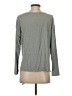 Theory Gray Long Sleeve Top Size S - photo 2