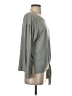Theory Gray Long Sleeve Top Size S - photo 4