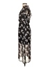 1.State 100% Polyester Print Black Casual Dress Size XXS - photo 5