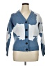 Unbranded Stars Blue Cardigan Size XL - photo 1