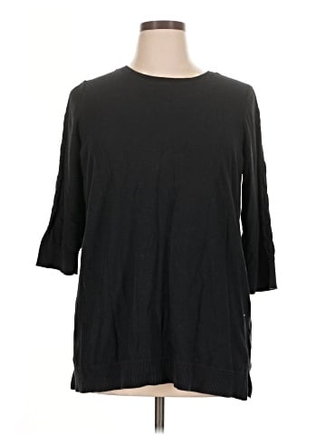 Lands' End 3/4 Sleeve Top (view 1)