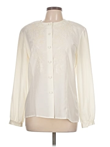 Liz Claiborne Collection Long Sleeve Blouse (view 1)
