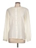 Liz Claiborne Collection 100% Polyester Ivory Long Sleeve Blouse Size 12 - photo 1