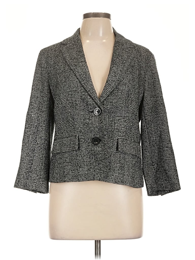 Pre-owned Michael Michael Kors Blazer Jacket In Gray