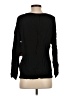 Faded Glory 100% Rayon Black Long Sleeve Blouse Size 4 - photo 2