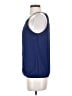 Express 100% Polyester Blue Sleeveless Blouse Size S - photo 5