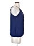 Express 100% Polyester Blue Sleeveless Blouse Size S - photo 4