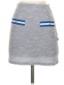 Aqua Chevron-herringbone Blue Casual Skirt Size XS - photo 1