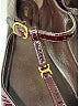 Chloé Burgundy Brown Flats Size EU 36 - photo 3