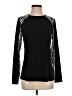 Simonton Says Black Long Sleeve Top Size XS - photo 1