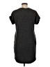 Adrienne Vittadini Solid Gray Casual Dress Size M - photo 2