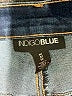 Indigo Blue Argyle Blue Jeans Size Med Maternity - photo 6