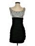 Ruby Rox Silver Cocktail Dress Size S - photo 1