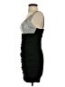 Ruby Rox Silver Cocktail Dress Size S - photo 5