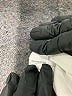 Unbranded 100% Polyester Color Block Ivory Long Sleeve Blouse Size XL - photo 8