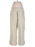Peace Love World 100% Cotton Ivory Tan Cargo Pants Size L - photo 2