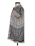 CAbi 100% Polyester Houndstooth Gray Short Sleeve Blouse Size S - photo 5