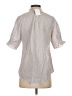 Judith March 100% Cotton Gray Short Sleeve Blouse Size S - photo 2