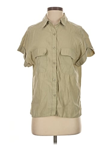 Max Studio Short Sleeve Button-Down Shirt (view 1)
