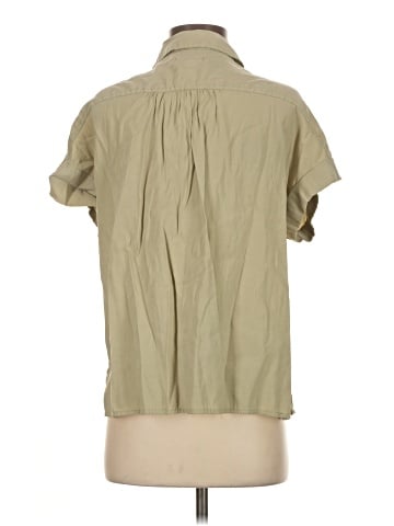 Max Studio Short Sleeve Button-Down Shirt (view 2)