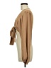 Boohoo Brown Long Sleeve Blouse Size 6 - photo 5