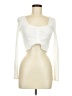 H&M Ivory Long Sleeve Top Size M - photo 1